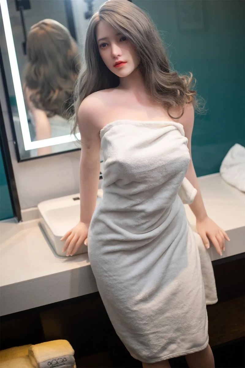 170cm tpe sex doll with silicone head by qiang qiang qita