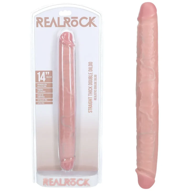 35cm thick double dildo flesh 14 double dong