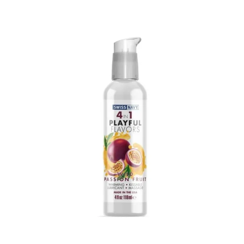 4 in 1 wild passion fruit flavors 4oz 118ml