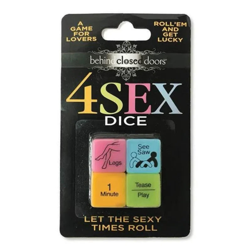 4 sex dice game for couples behind closed doors