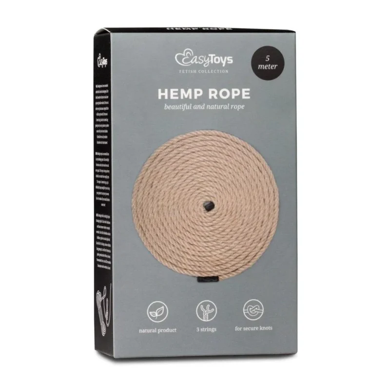 5m hemp bondage rope for beginners