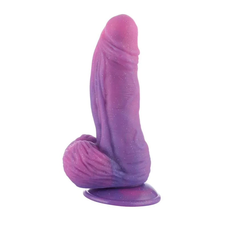 7 5 purple silicone dildo for advanced users