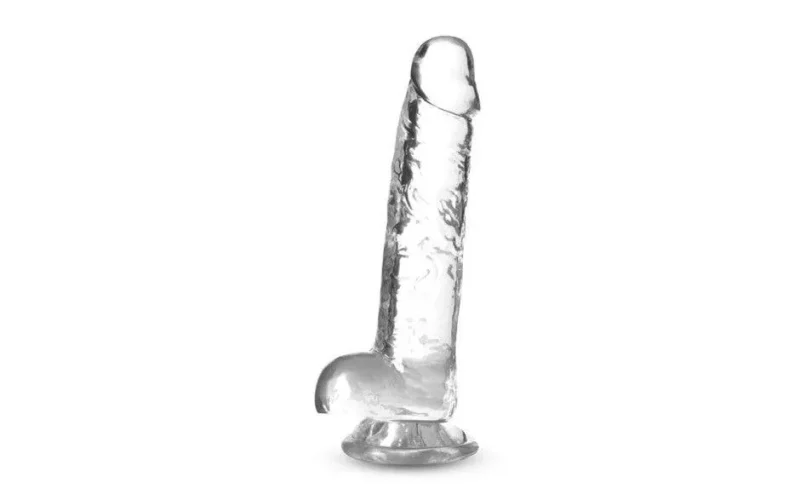 7 inch crystal dildo diamond all natural