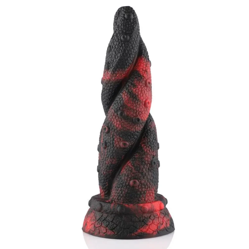 8 8 silicone tentacle dildo with suction base