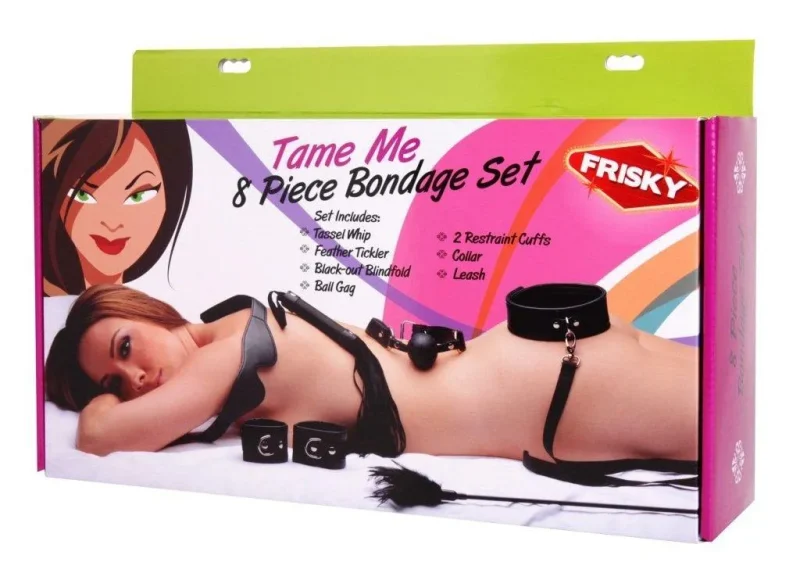 8 piece beginner bondage kit for couples