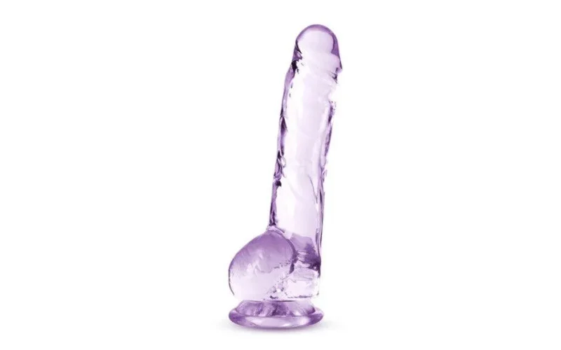 amethyst crystal dildo by naturally yours