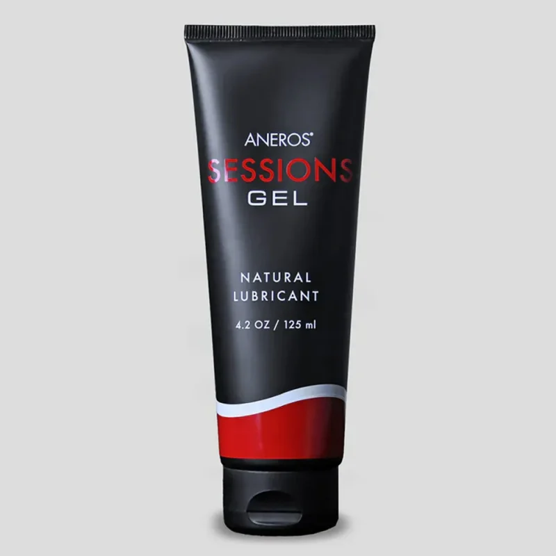 aneros sessions gel water based lubricant 125ml tube