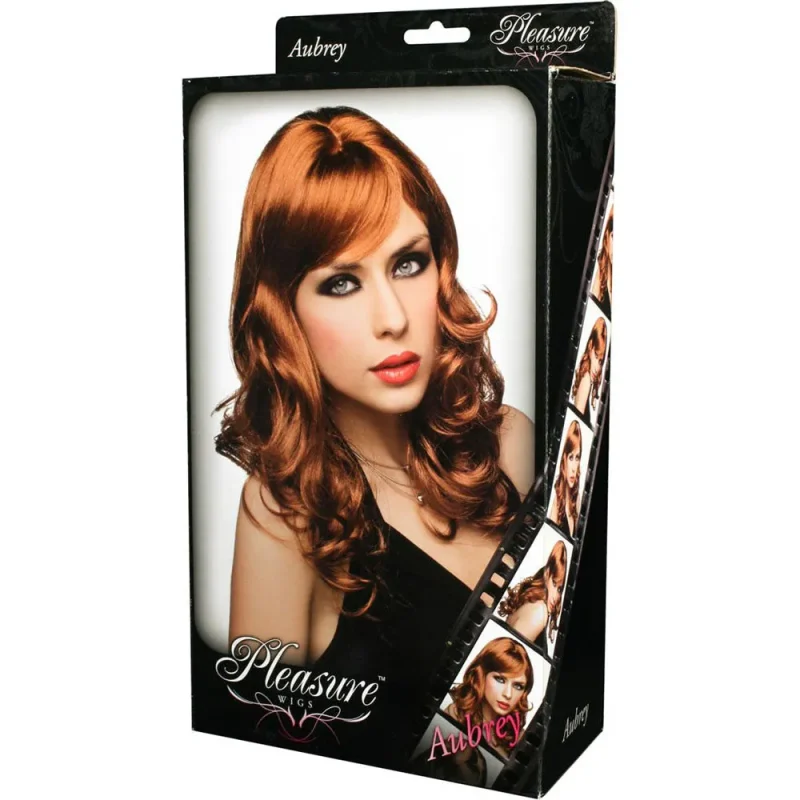 aubrey redhead wig vibrant red wigs for women