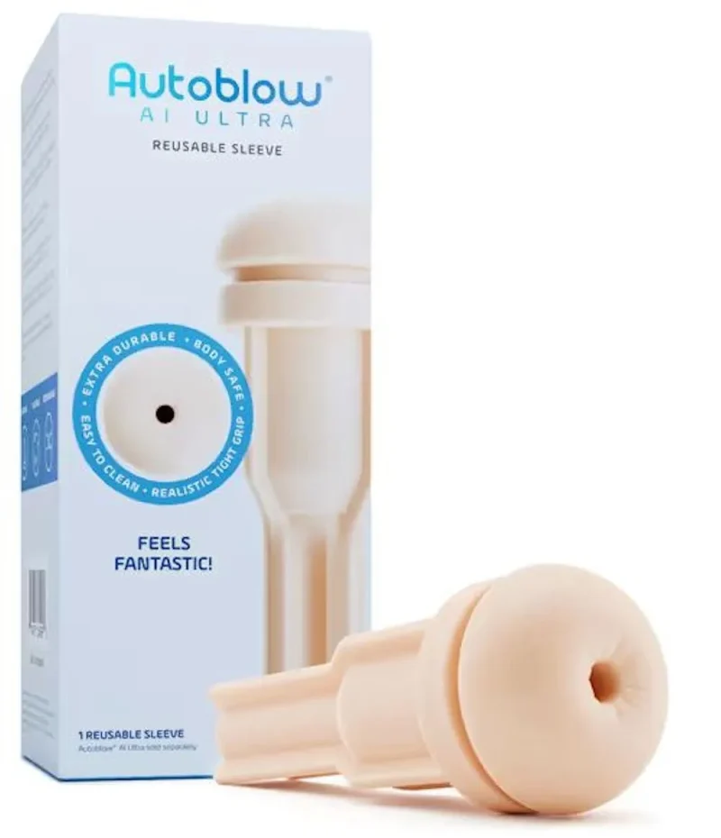 autoblow ai ultra beige anus sleeve