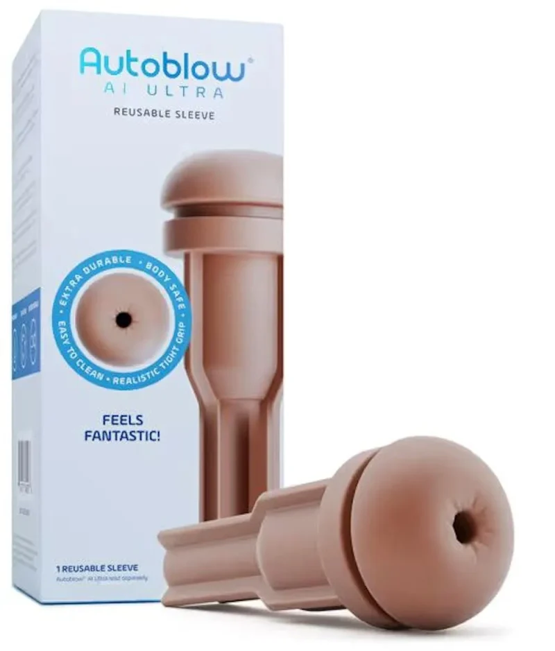 autoblow ai ultra brown anus sleeve