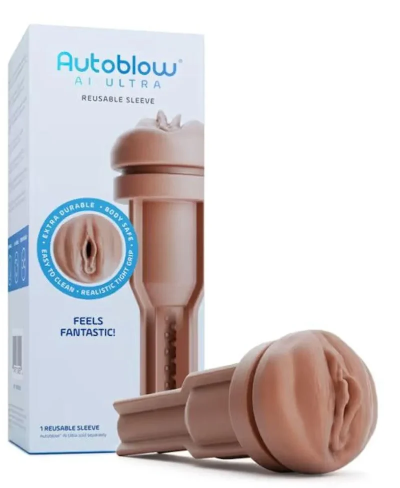 autoblow ai ultra brown vagina sleeve