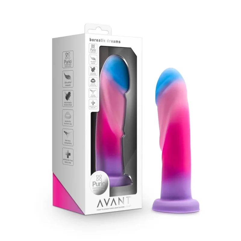 avant borealis dreams 19 7cm cotton candy dildo