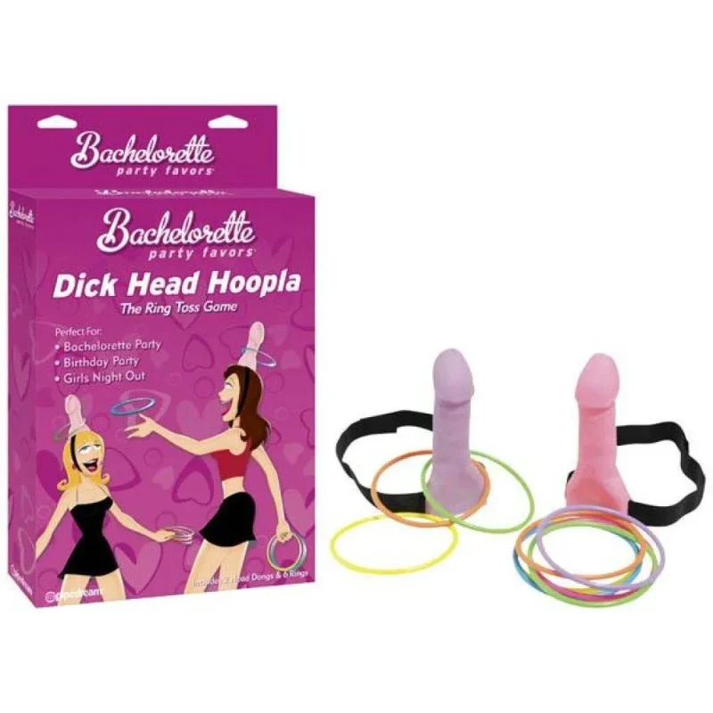 bachelorette party ring toss game dick head hoopla favors