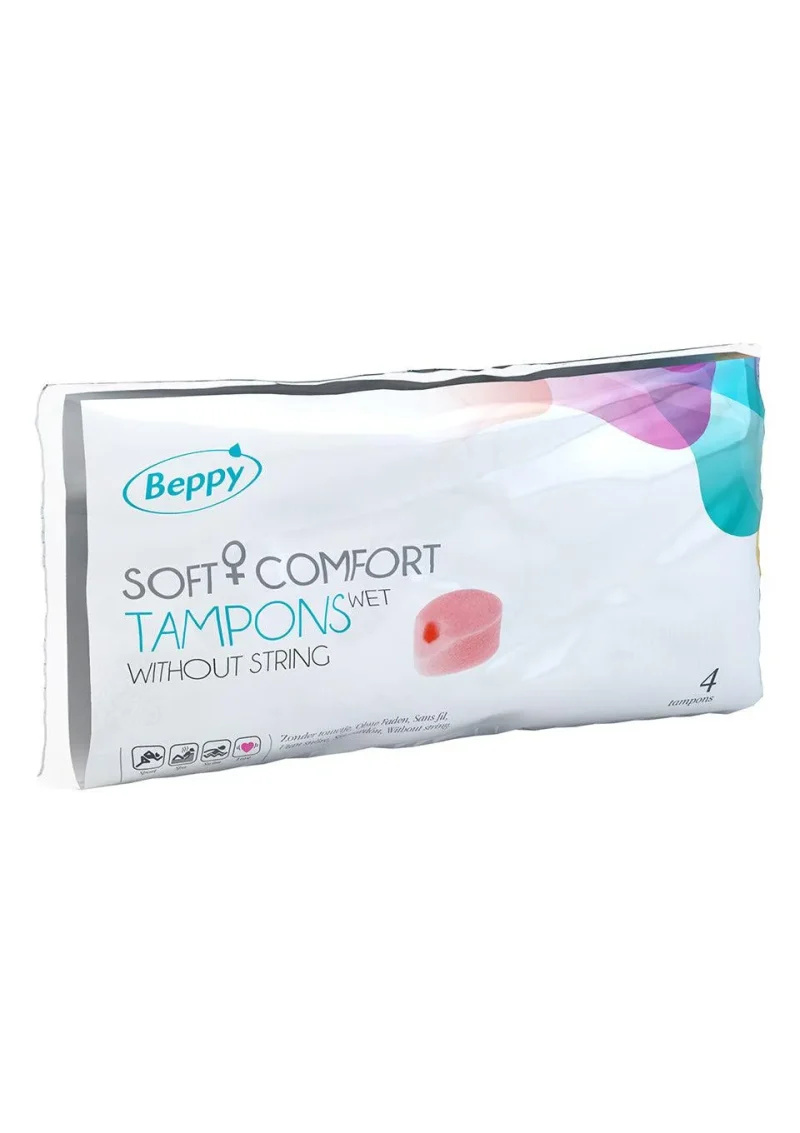 beppy soft comfort 4 piece wet wipes