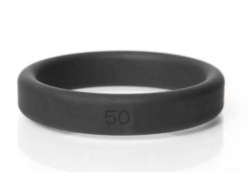 black 50mm silicone boneyard ring