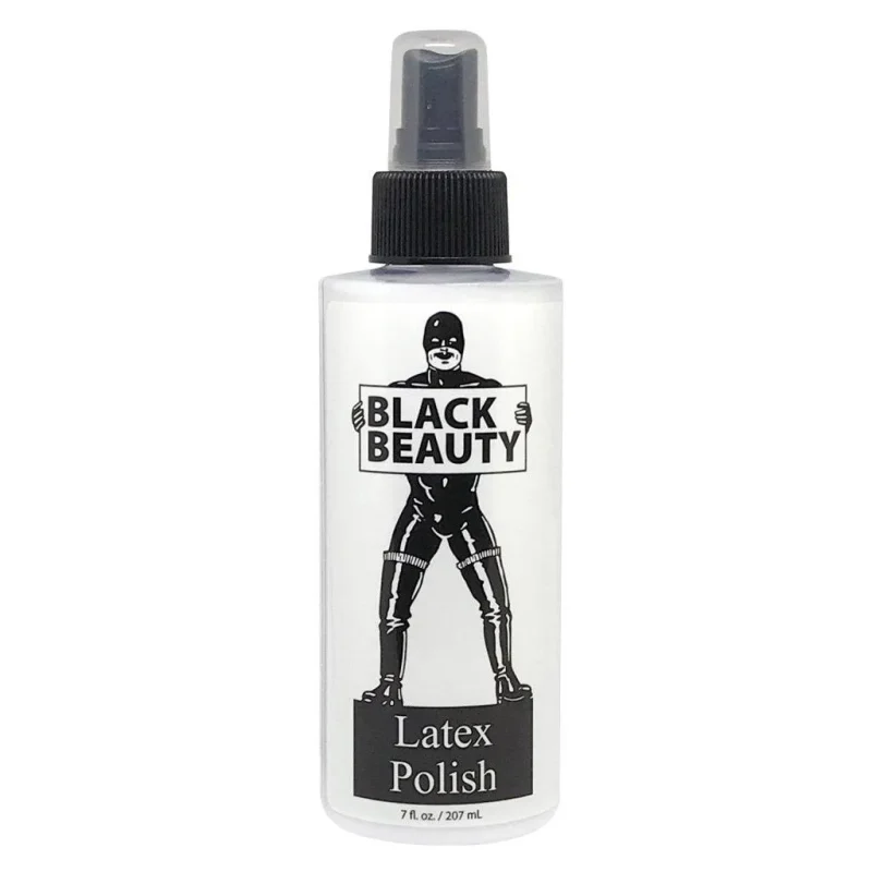 black beauty latex polish 7oz spray bottle