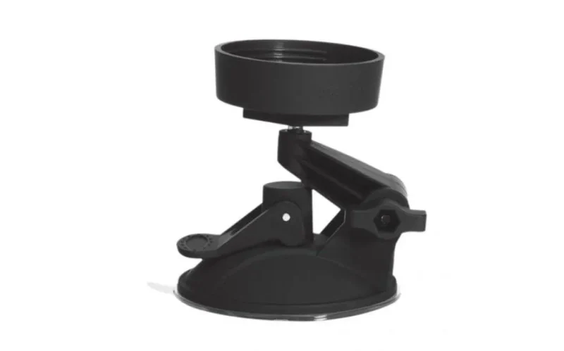 black suction cup accessory