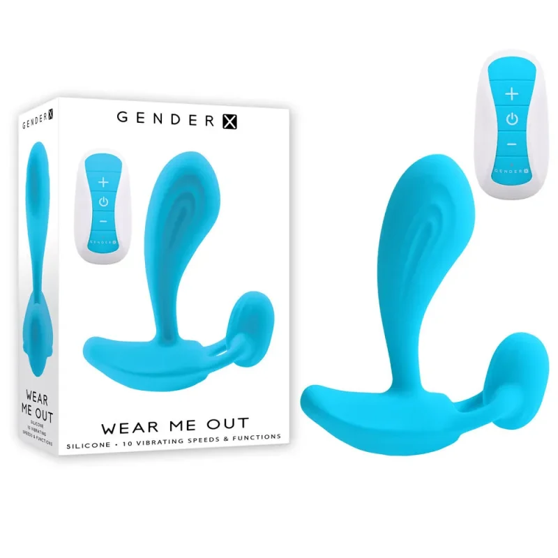 blue 11 1cm usb rechargeable wearable vibrator wireless remote