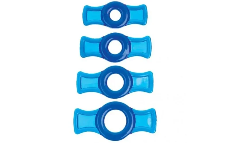 blue cock ring set for enhanced pleasure