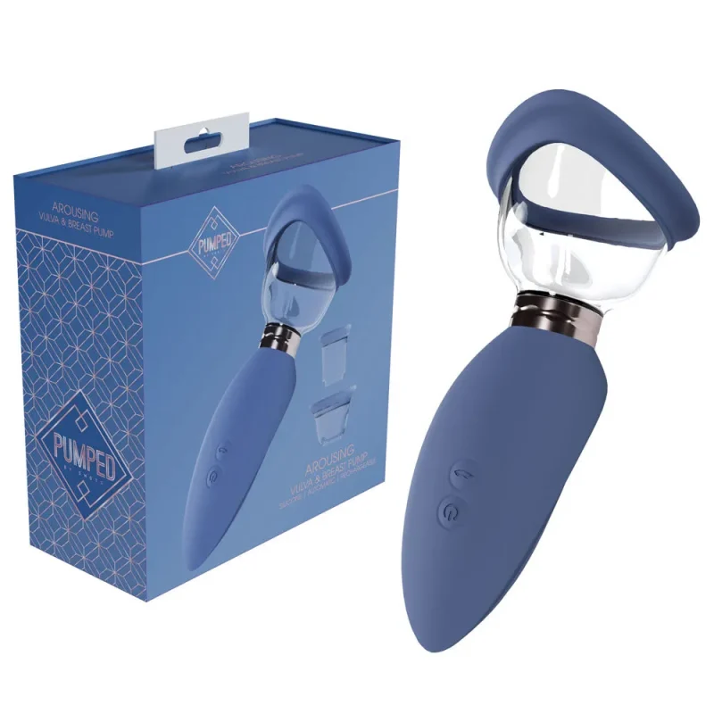 blue usb rechargeable arousing ladies pump enticing design