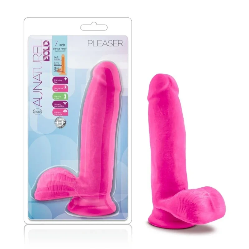 bold 7in pink dildo by au naturel