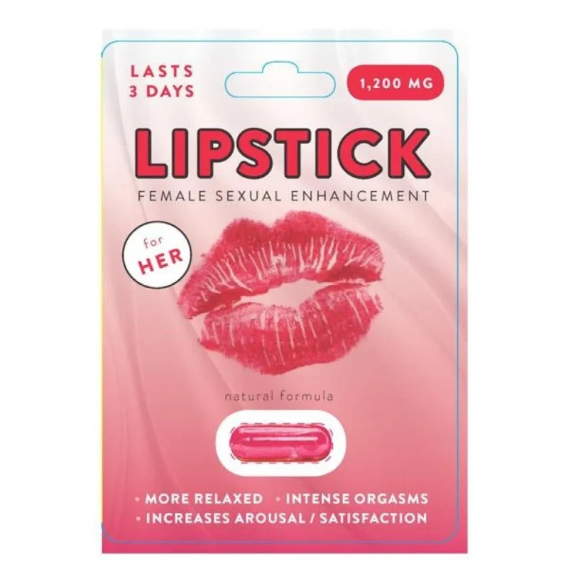 boost female libido single lipstick pill