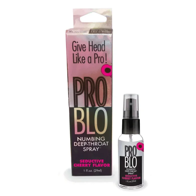 cherry flavored problo deep throat spray 30ml