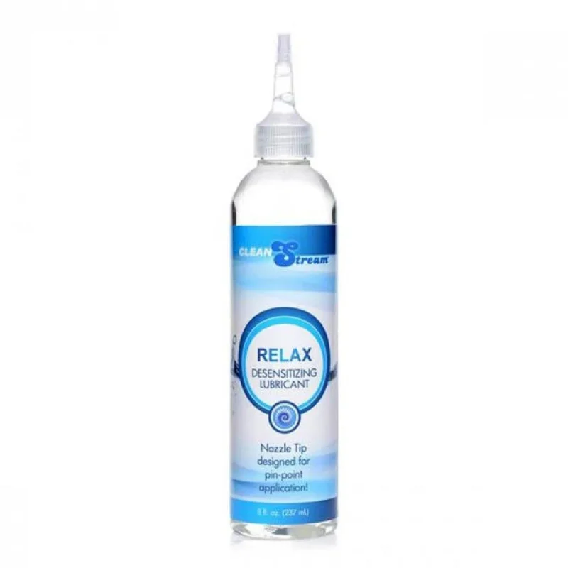 cleanstream relax desensitizing lubricant 237ml with nozzle tip