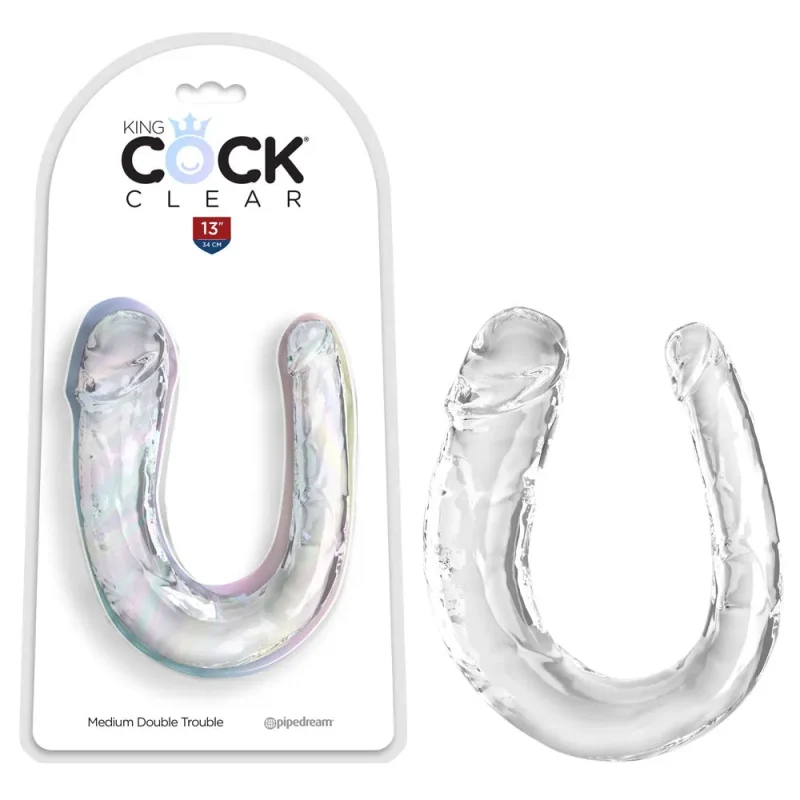 clear medium double penetration dong king cock double trouble