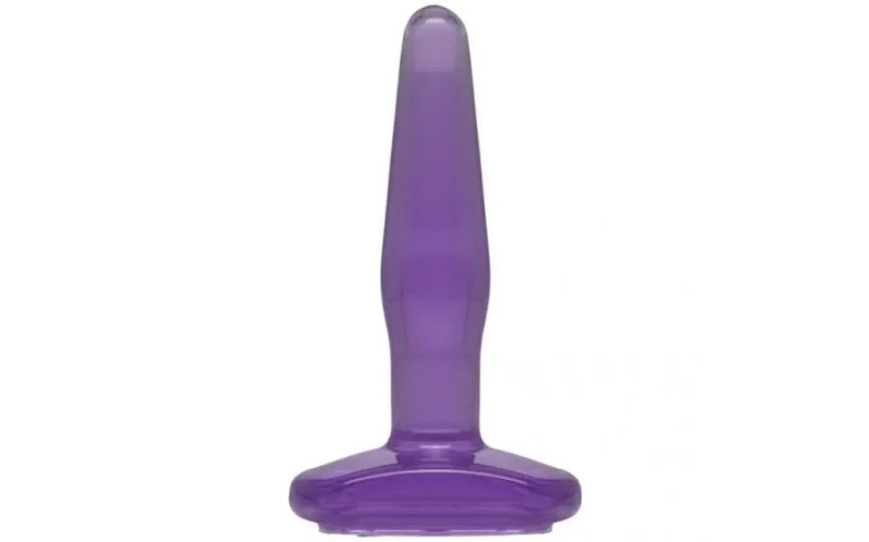 compact purple butt plug