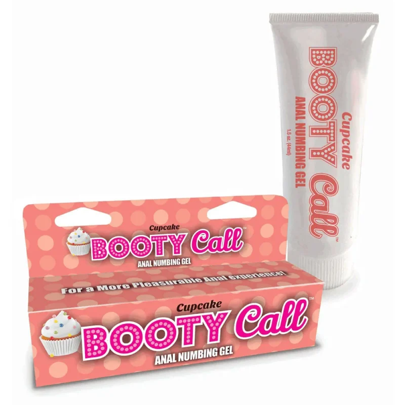 cupcake flavored anal numbing gel 44ml booty call