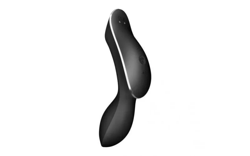 curvy trinity 2 air pulse vibrator insertable black