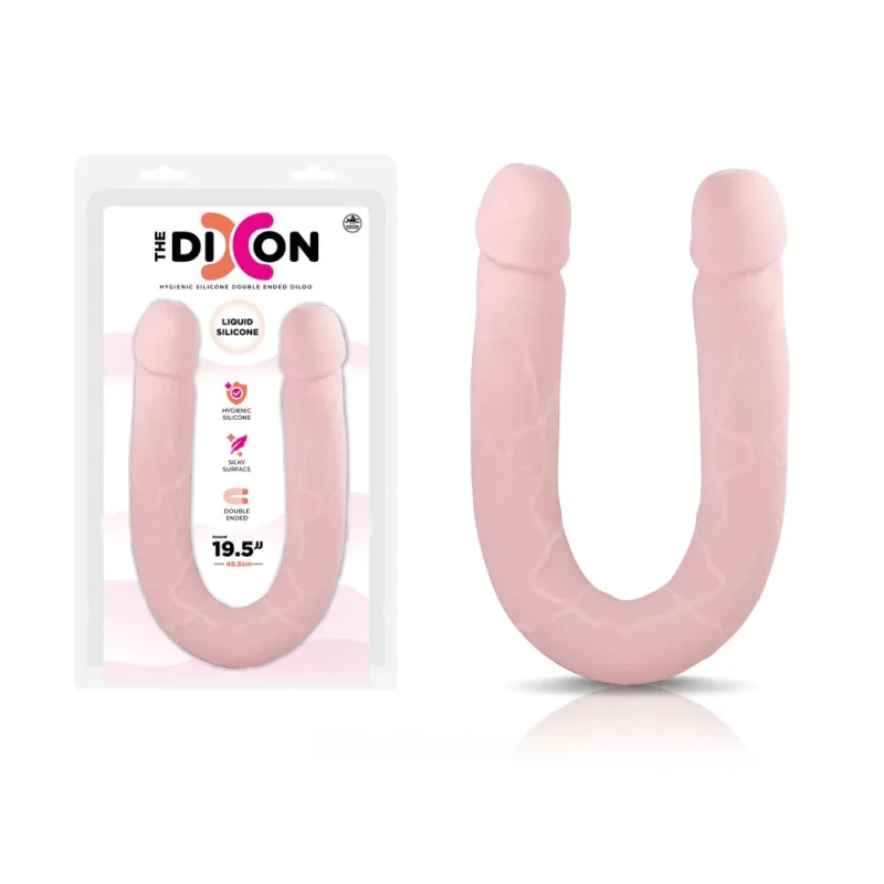 dixon flesh 50cm silicone double dong