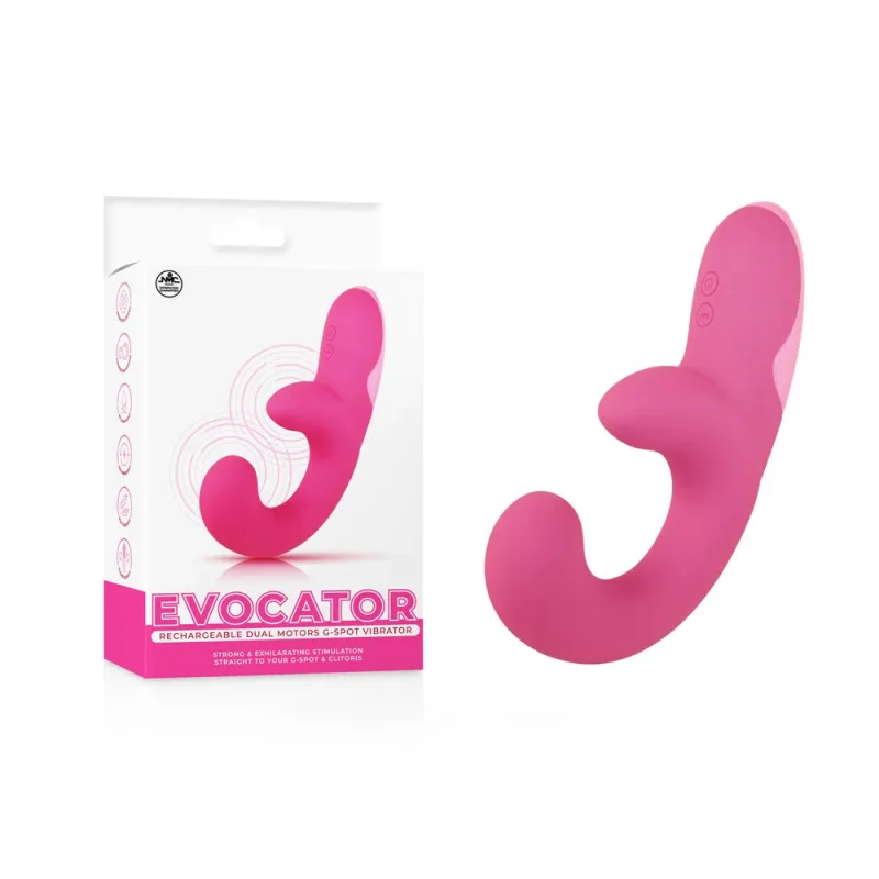 evocator pink usb rechargeable g spot vibrator