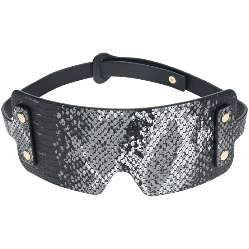 florence collection blindfold eye restraint black