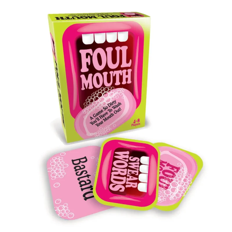 foul mouth card game hilarious party fun