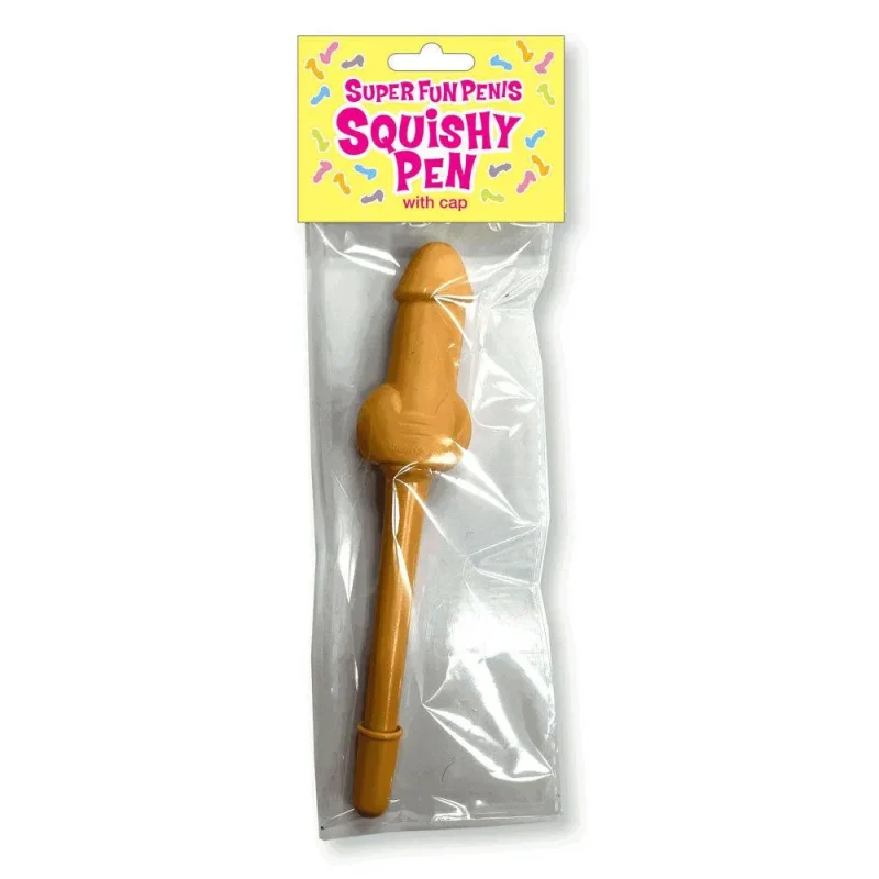 fun squishy penis pen squeeze squish