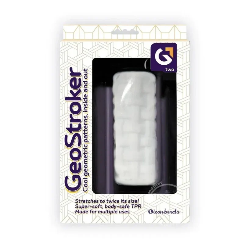 geostroker 2 12 7 cm white stroker