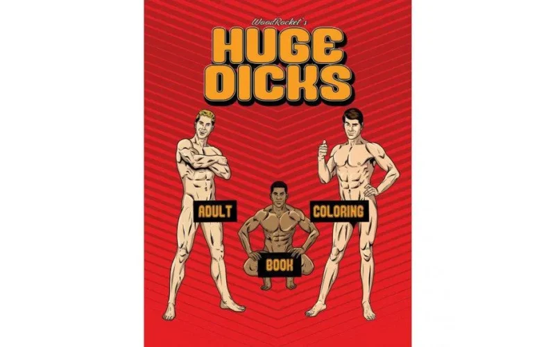 giant dick coloring book for adults