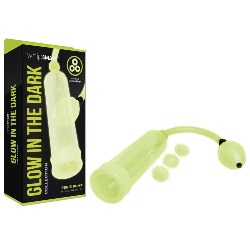 glow in the dark penis pump by whipsmart