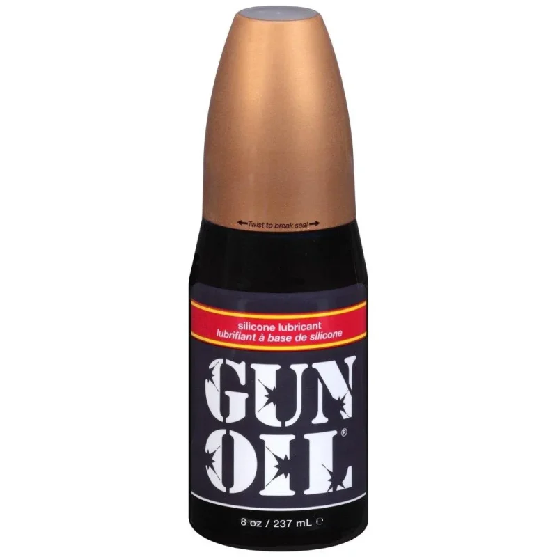 gun oil 8oz flip top bottle 240ml