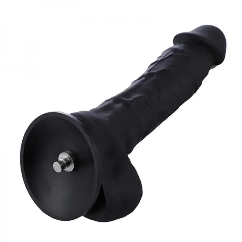 hismith 8 3 black silicone dildo kliclok