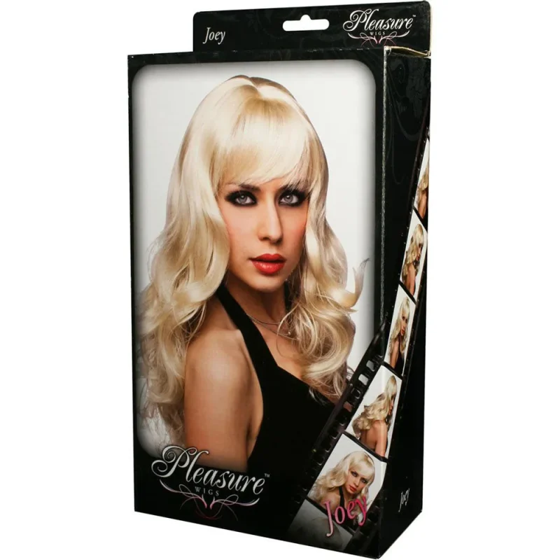 joey platinum blonde wig fun blonde hairpiece