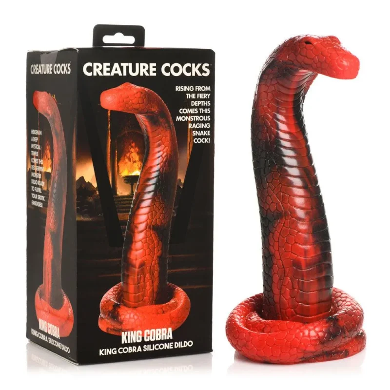 king cobra silicone dildo creature cocks