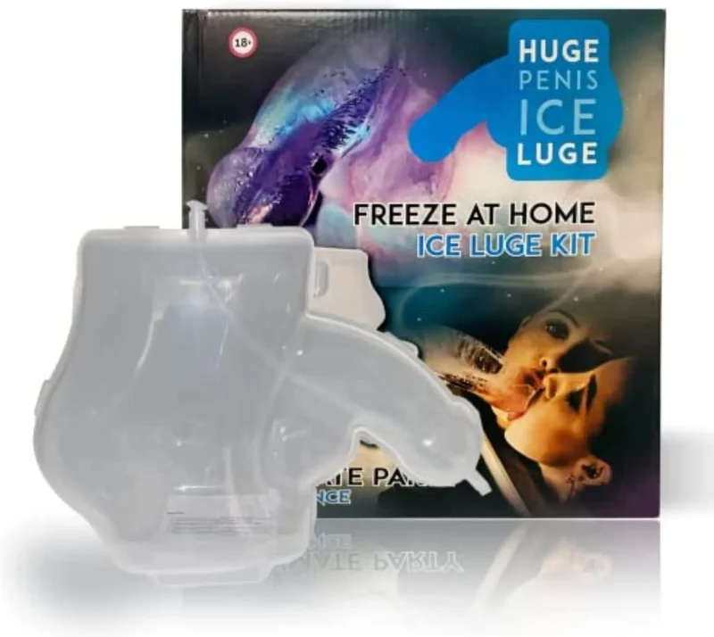 large penis ice luge mold