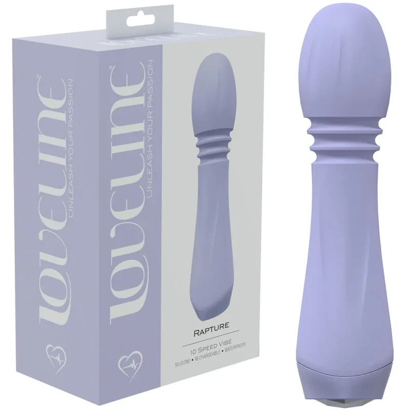 lavender usb rechargeable massage wand 13 5 cm