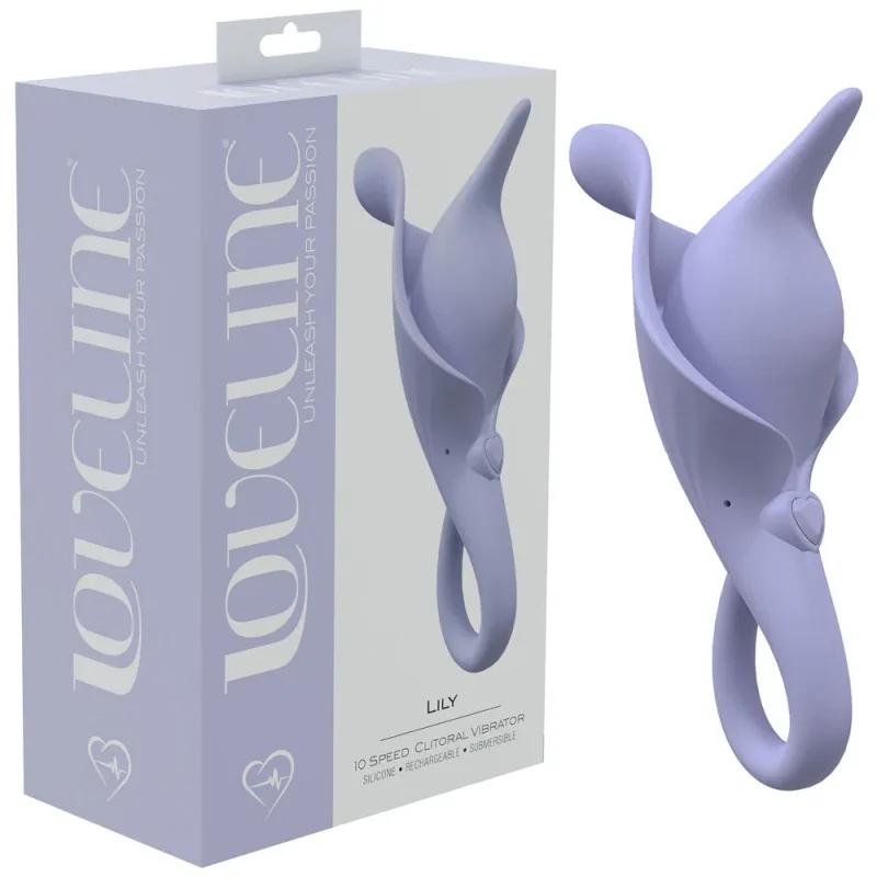 lavender usb rechargeable stimulator loveline lily