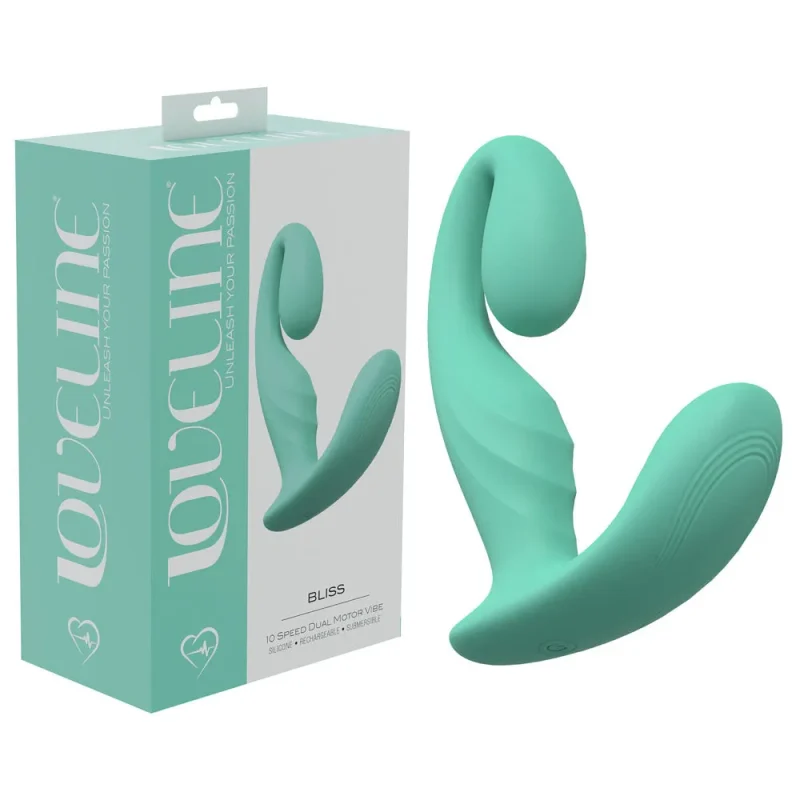 loveline bliss green 11 5cm usb rechargeable vibrator