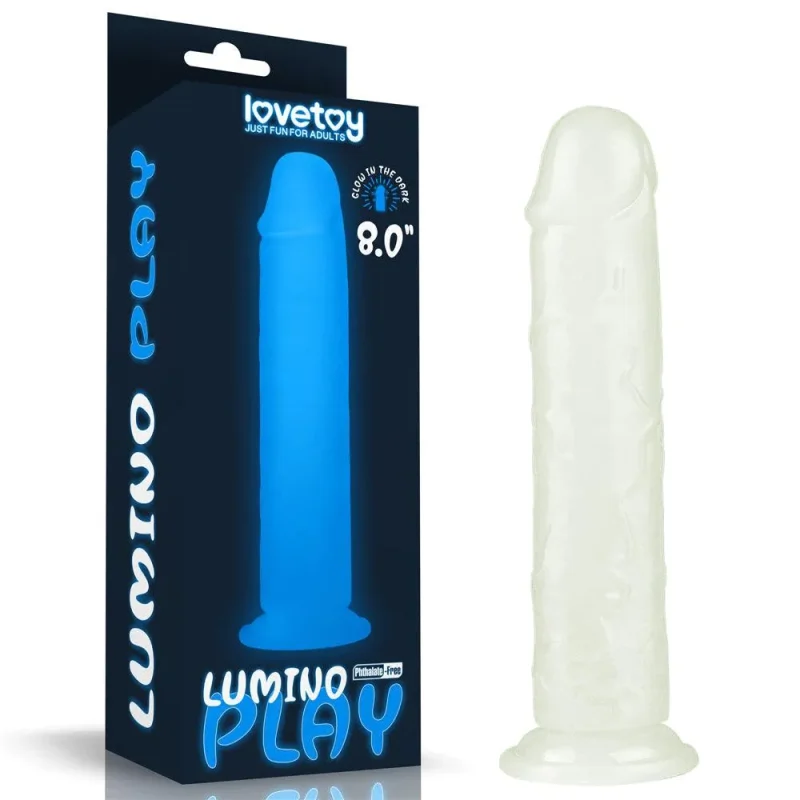 lumino 8in luxe play dildo