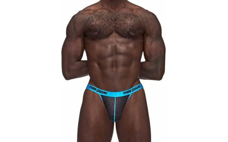 men s casanova uplift micro thong in black